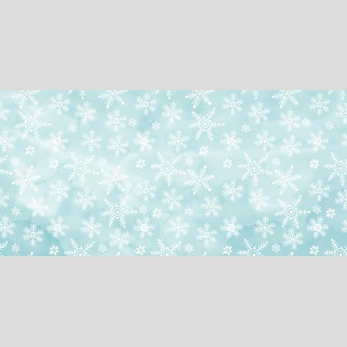 Vektorgrafik schneeflocken auf dem blauen aquarell