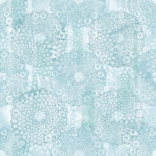 Seeigel. Vektor seeigel auf blauem aquarell