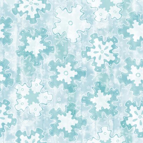 Dessert. Vektor kekse und Schneeflocken auf blauem Aquarell