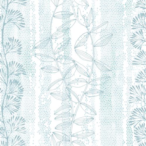 Vektorgrafik algen auf aquarellmosaik