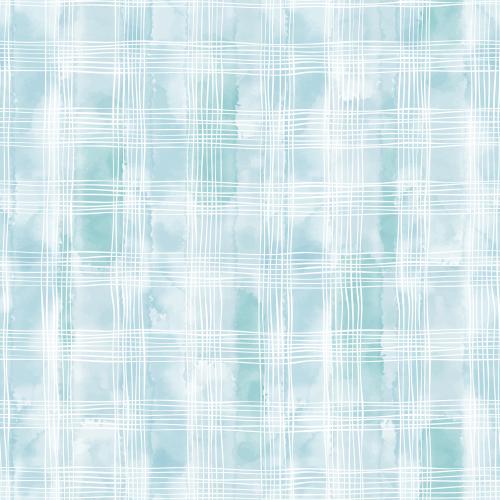 Vektorgrafik kreuzende weisse linien auf blauem aquarell