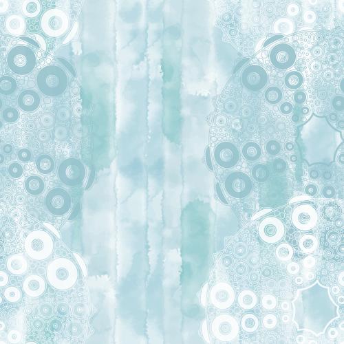 Seeigel. Vektor seeigel auf blauem aquarell