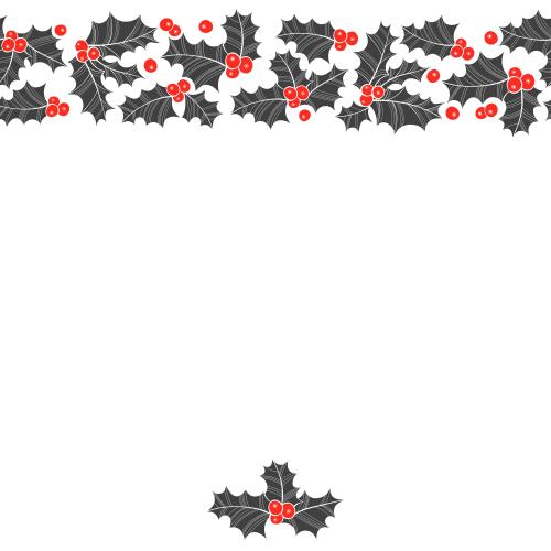 Vektorgrafik stachelblatt und textplatz auf weißem