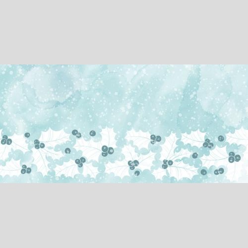 Vektorgrafik stachelblatt, festliche dekorative streifen auf blauem aquarell