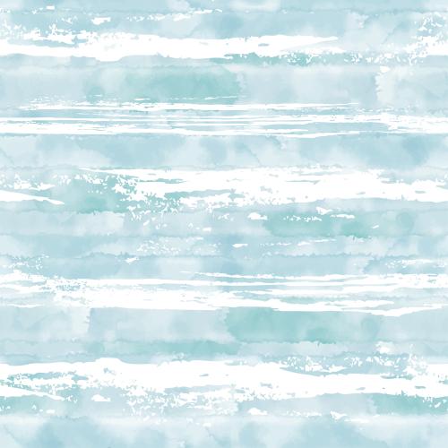 Vektorgrafik dekorativ texturierte wellen auf blauem aquarell