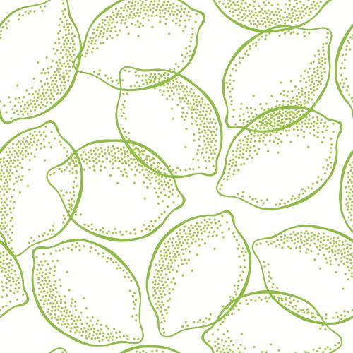 Limette. Vektor limetten auf weissem