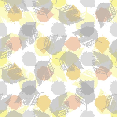 Vektorgrafik farbige und monochrome silhouetten auf weißem blatt
