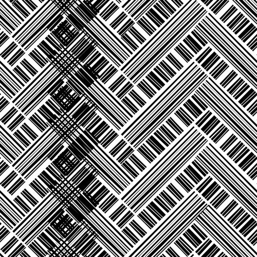 Vektorgrafik abstrakt geometrisches zickzackmuster auf weißem