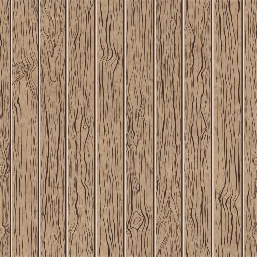 Baum. Vektor braune Holzplatten