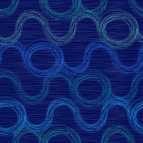 Vektorgrafik blaue wellen