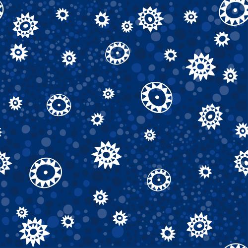 Erbse. Vektor sterne Auf Kariertem Blau