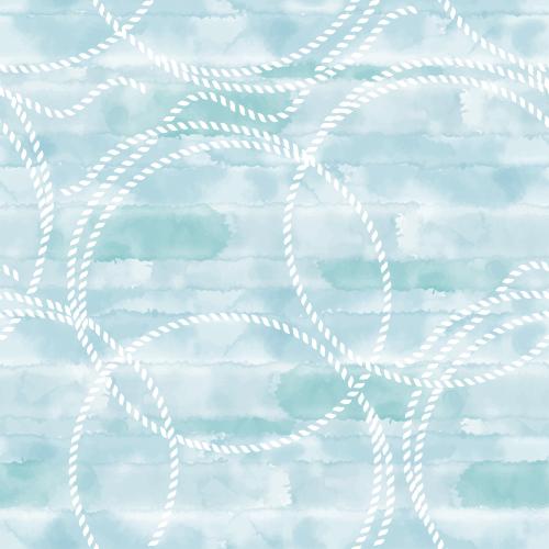 Vektorgrafik meeresseileringe auf blauem aquarell