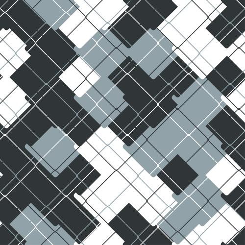 Vektorgrafik monochrom geometrisch