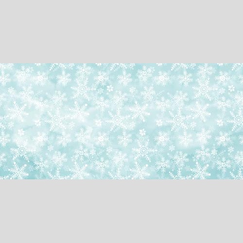 Vektorgrafik schneeflocken auf dem blauen aquarell