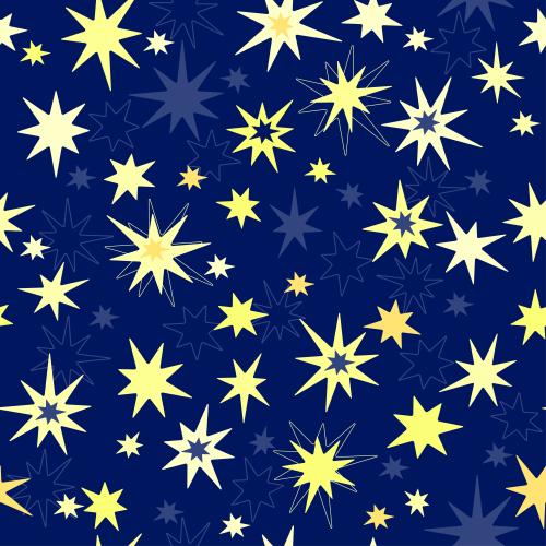 Stern. Vektor sterne auf dem blauen