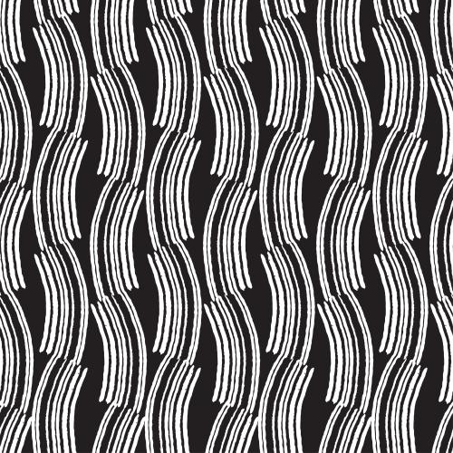 Vektorgrafik abstrakte weiße linien auf schwarzem