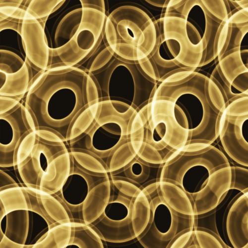 Oval. Vektor goldene Ovale auf dunkelbraunem