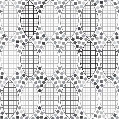 Karierte. Vektor karierte Blätter, monochrome Quadrate auf weißem