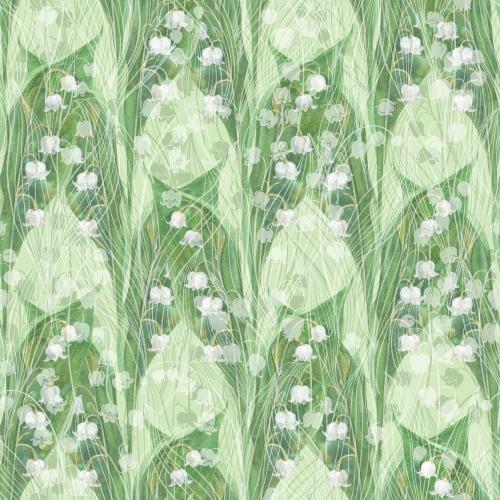 Rasterbild lilien, aquarell- und grafische