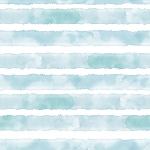 Vektorgrafik horizontale blaue aquarellstreifen auf weißem