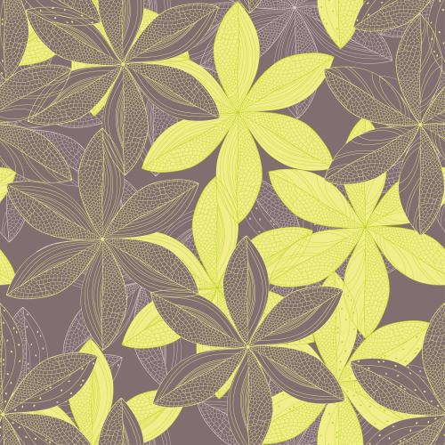 Vektorgrafik farbige dekorative blumen